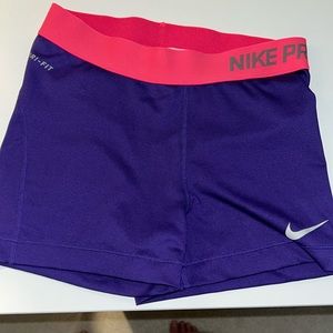 Nike Pro dri-fit shorts